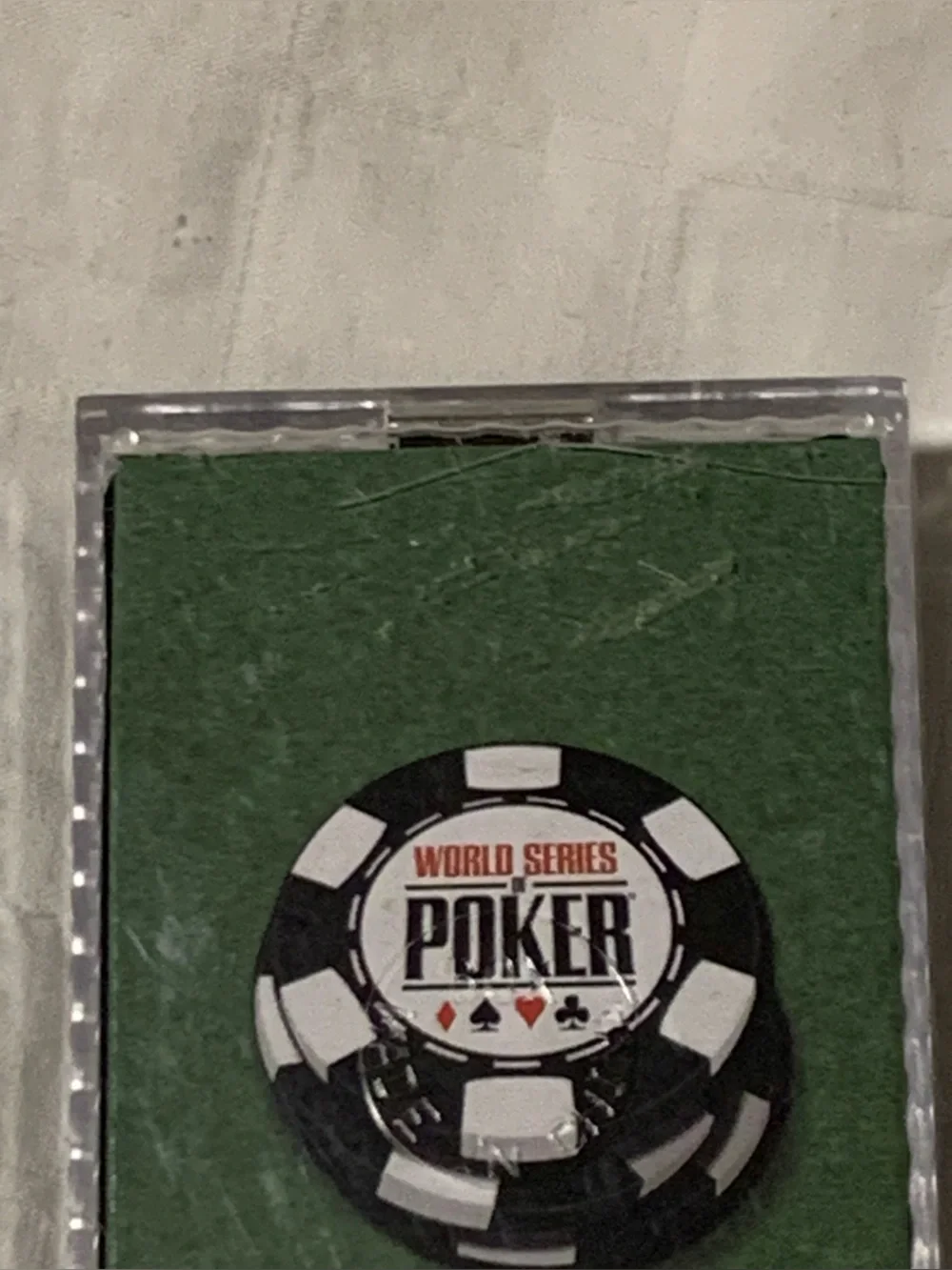World Series of Poker - Poker Chip Watch & Money Clip in Silver-Tone
